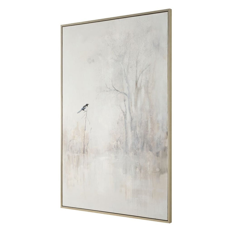 DELECATE TREES II Hand Painted Canvas - Al Rugaib Furniture