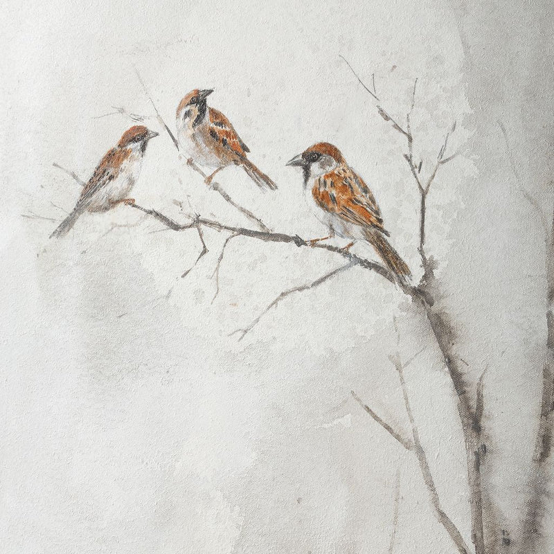 DELICATE TREES Hand Painted Canvas - Al Rugaib Furniture