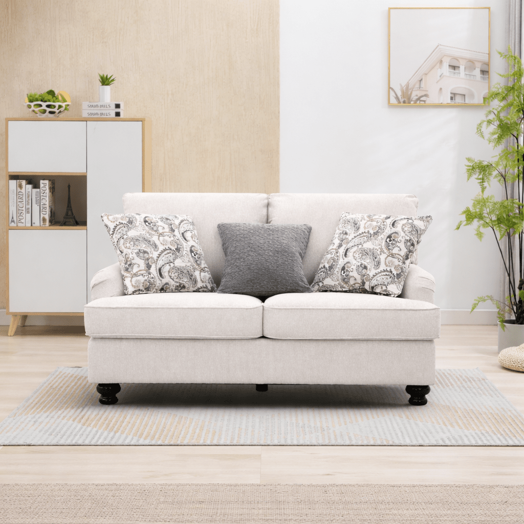 Denise Beige Loveseat Sofas & Loveseats| Roots Furniture