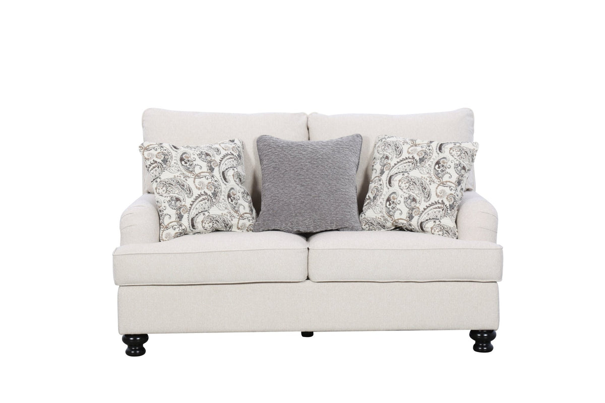 Denise Beige Sofa Set Living Room Sets| Roots Furniture