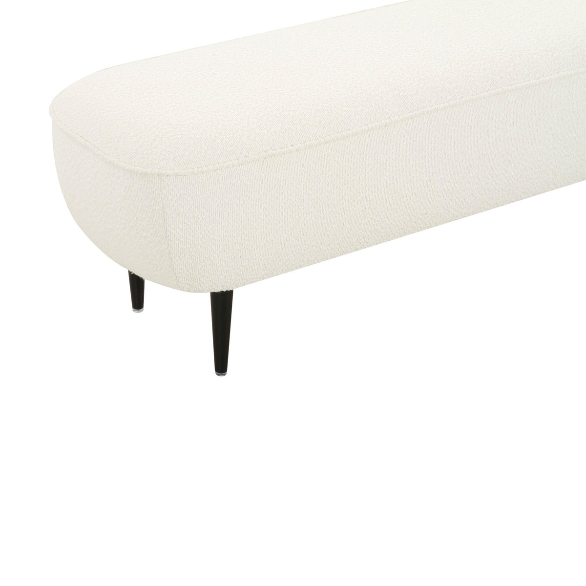 Denise Cream Boucle Bench Benches| TOV