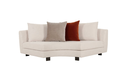 Deniz Brown Corner - Al Rugaib Furniture