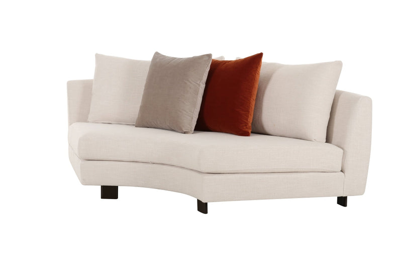 Deniz Brown Corner - Al Rugaib Furniture