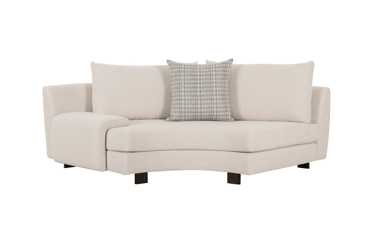 Deniz Brown Left Arm Facing Seater Sectionals| Roots Furniture