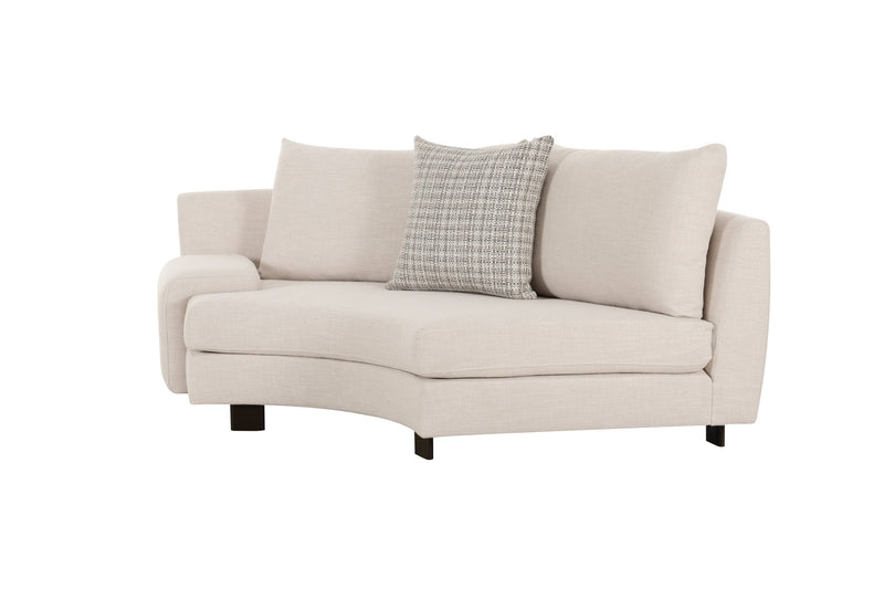 Deniz Brown Left Arm Facing Seater - Al Rugaib Furniture