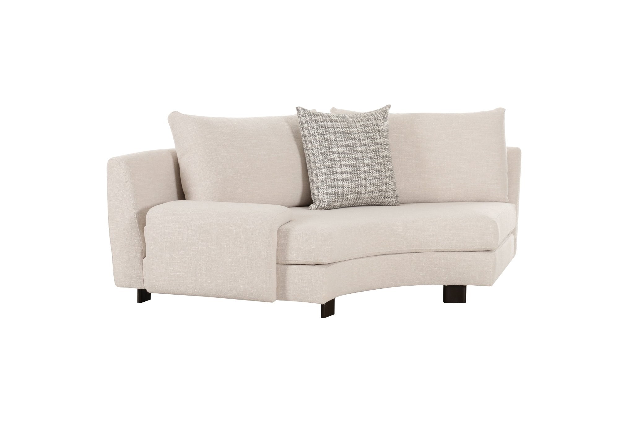 Deniz Brown Left Arm Facing Seater Sectionals| Roots Furniture