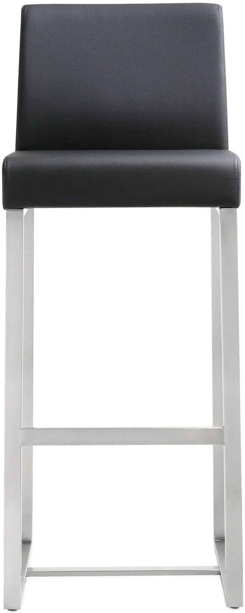Denmark Black Steel Barstool Counter Stools| TOV