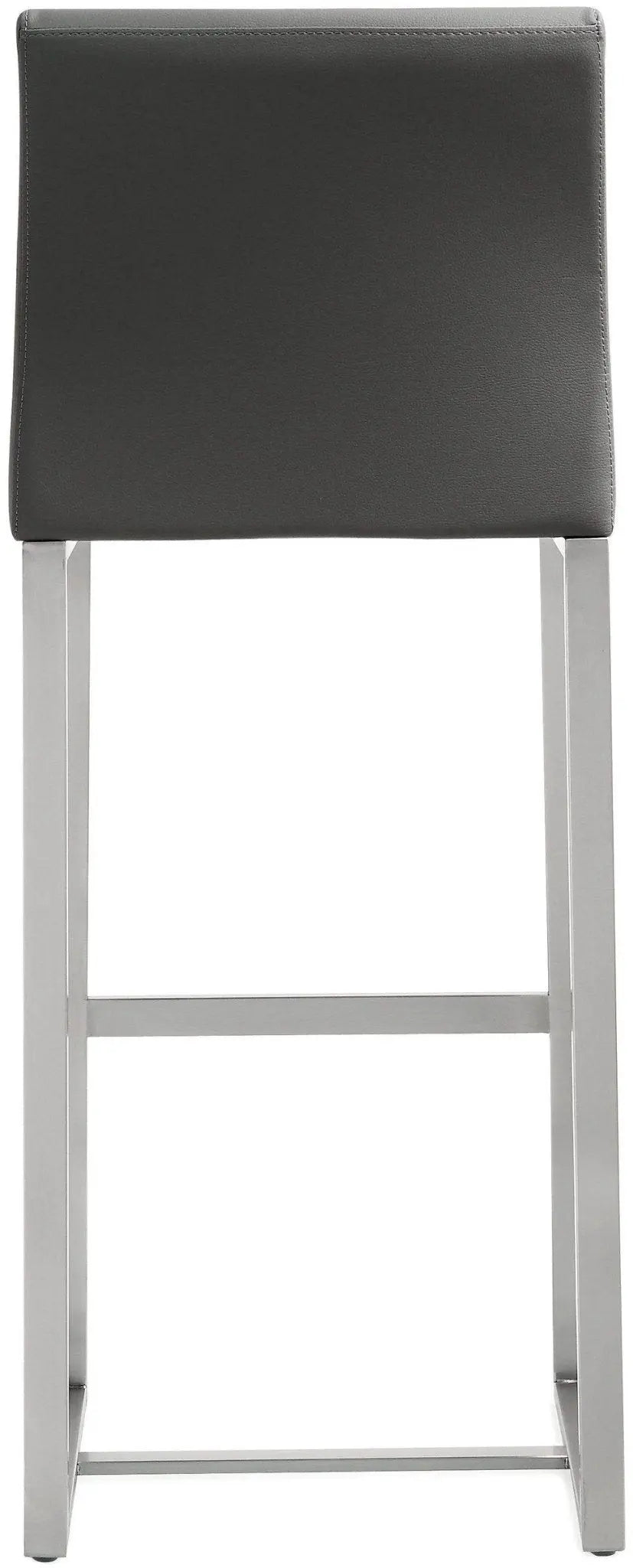 Denmark Grey Steel Barstool Counter Stools| TOV