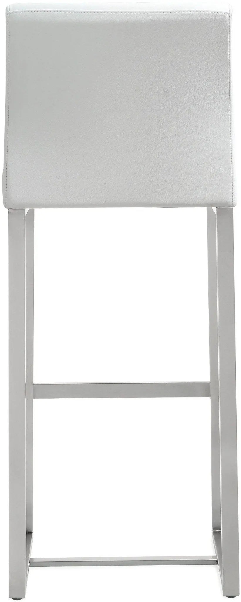 Denmark White Steel Barstool Counter Stools| TOV