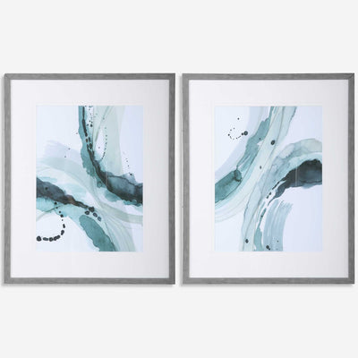 Depth Framed Prints, S/2 - Al Rugaib Furniture