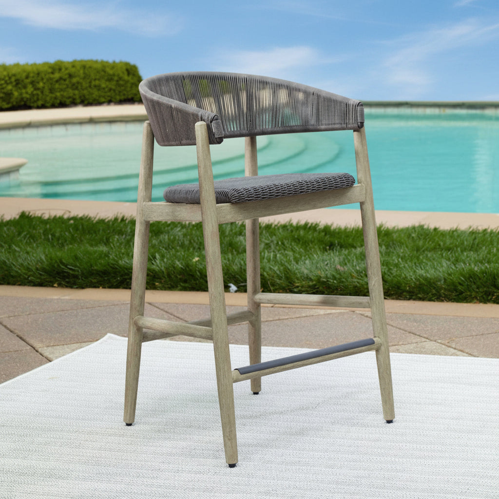 Dermott Outdoor Counter Stool Outdoor Chairs| Uttermost