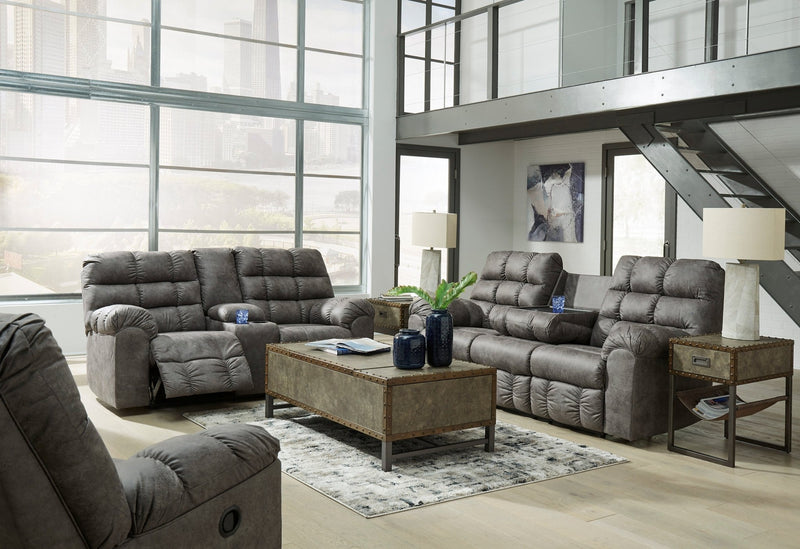 Derwin Gray Motion Set - Al Rugaib Furniture