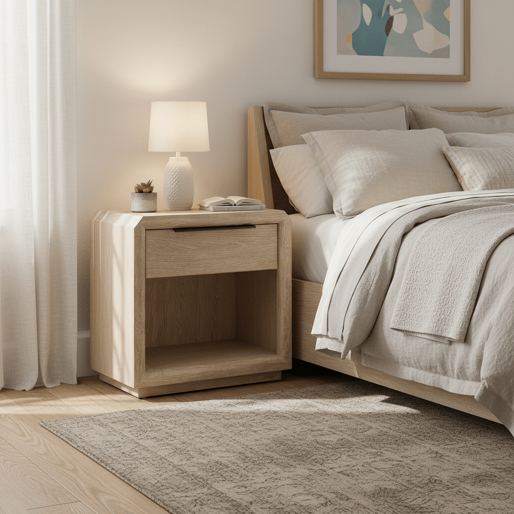 Desert One Drawer Nightstand Nightstands| Universal