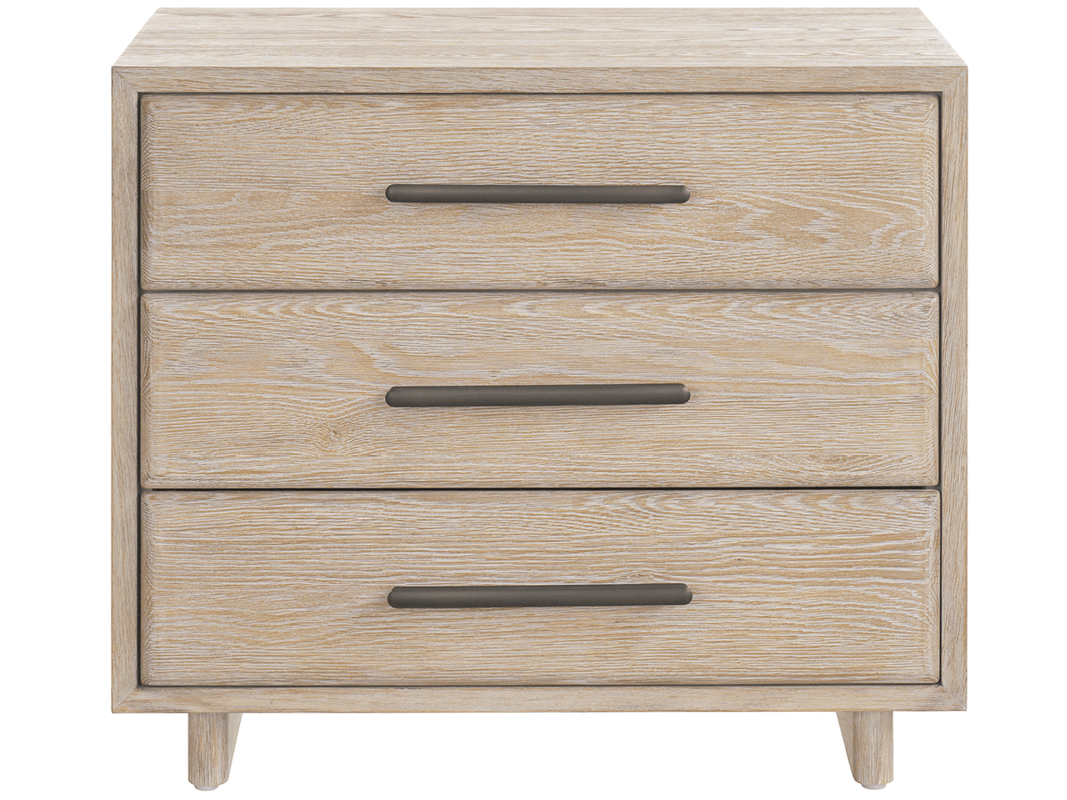 Desert Three Drawer Nightstand Nightstands| Universal