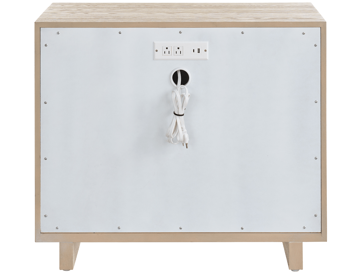 Desert Three Drawer Nightstand Nightstands| Universal