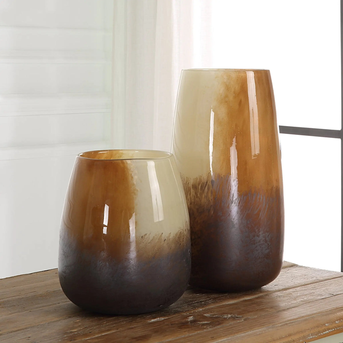 Desert Wind Vases, S/2 Table Decors| Uttermost