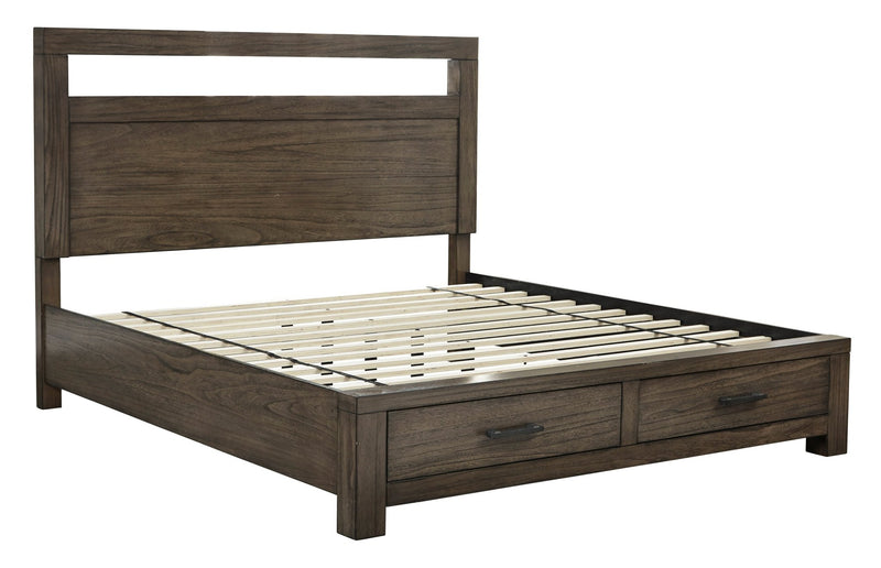 Deylin California King Bed - Al Rugaib Furniture