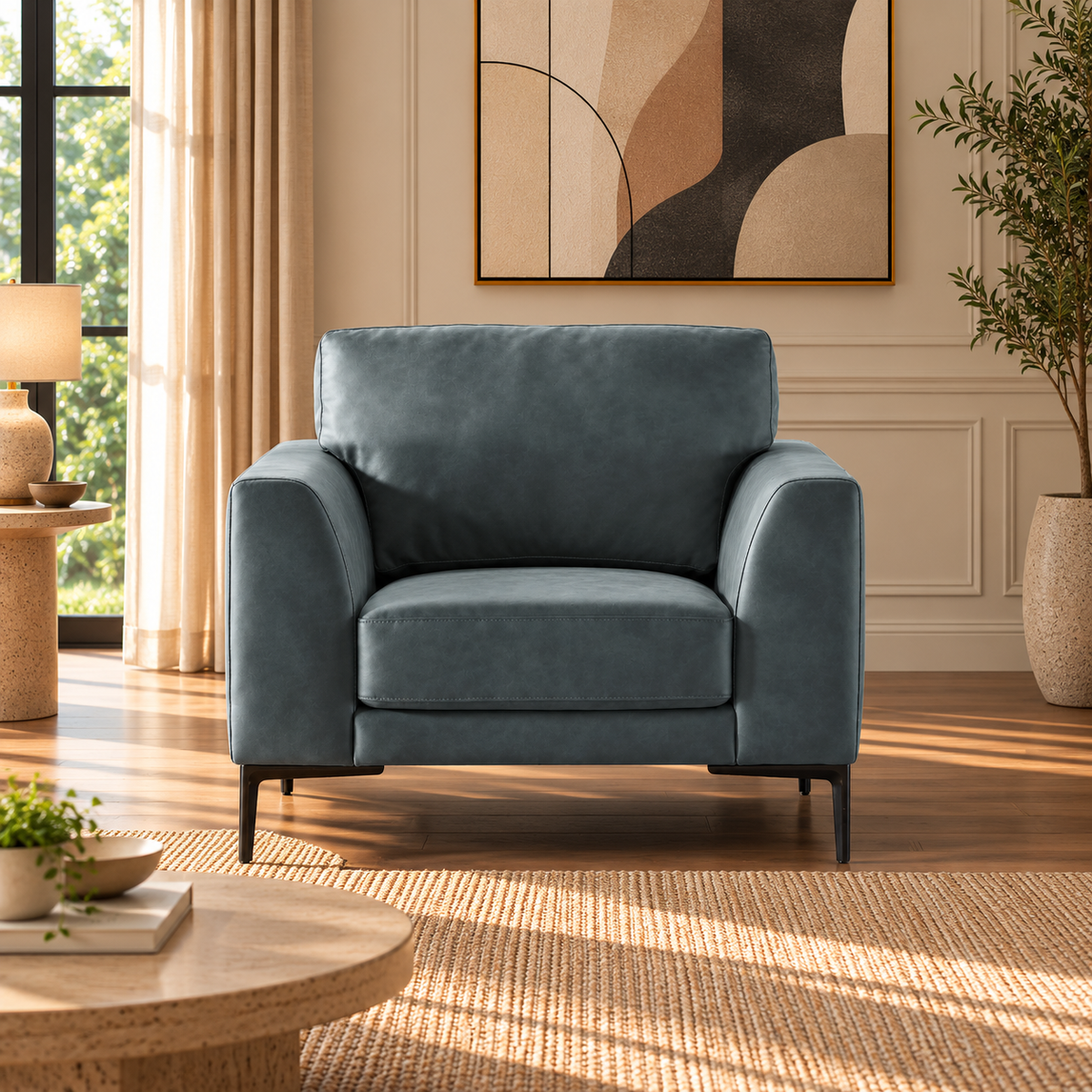 Dallas Chair - Dark Slate Gray