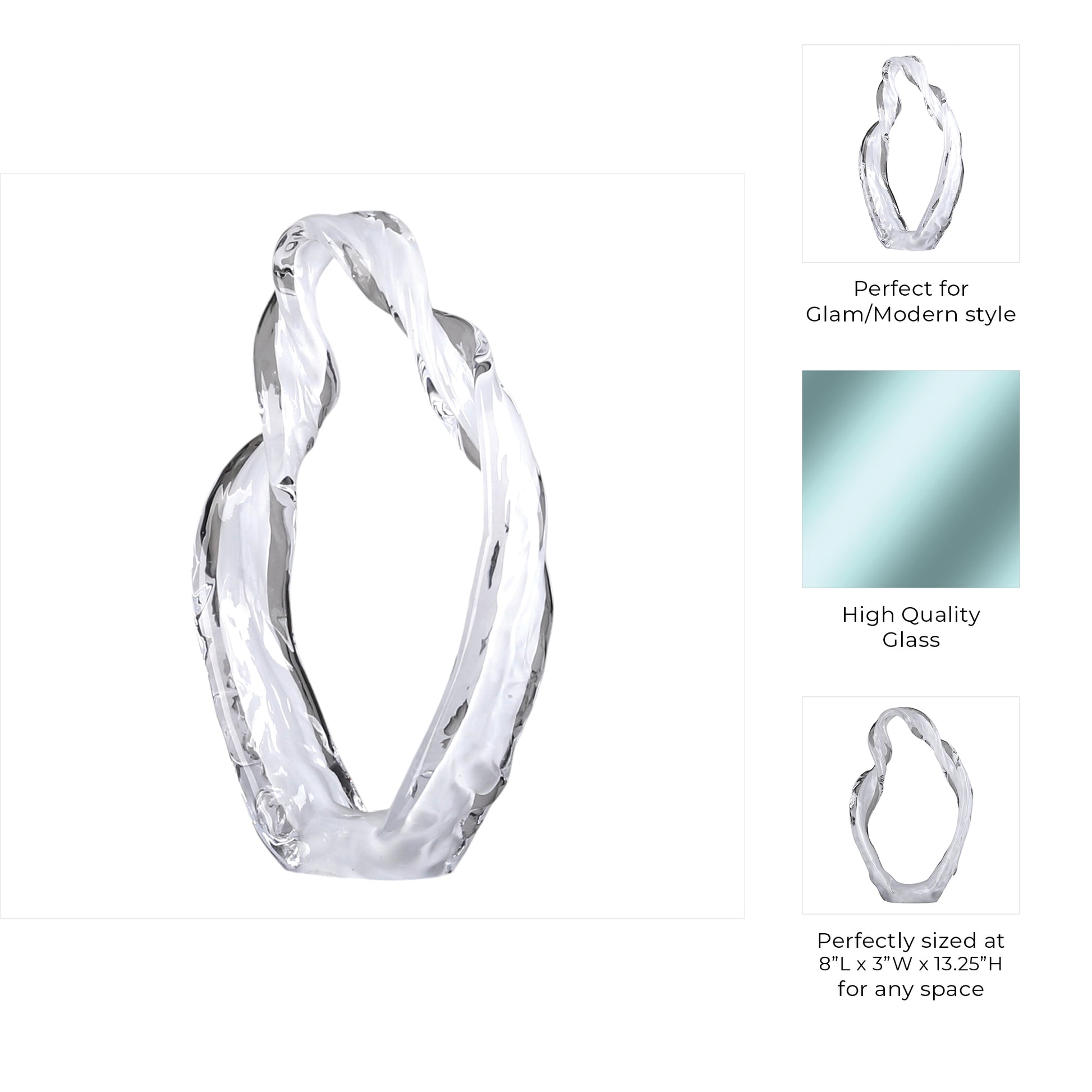 نحت الزجاج الأبيض صيدون Sidon White Glass Sculpture