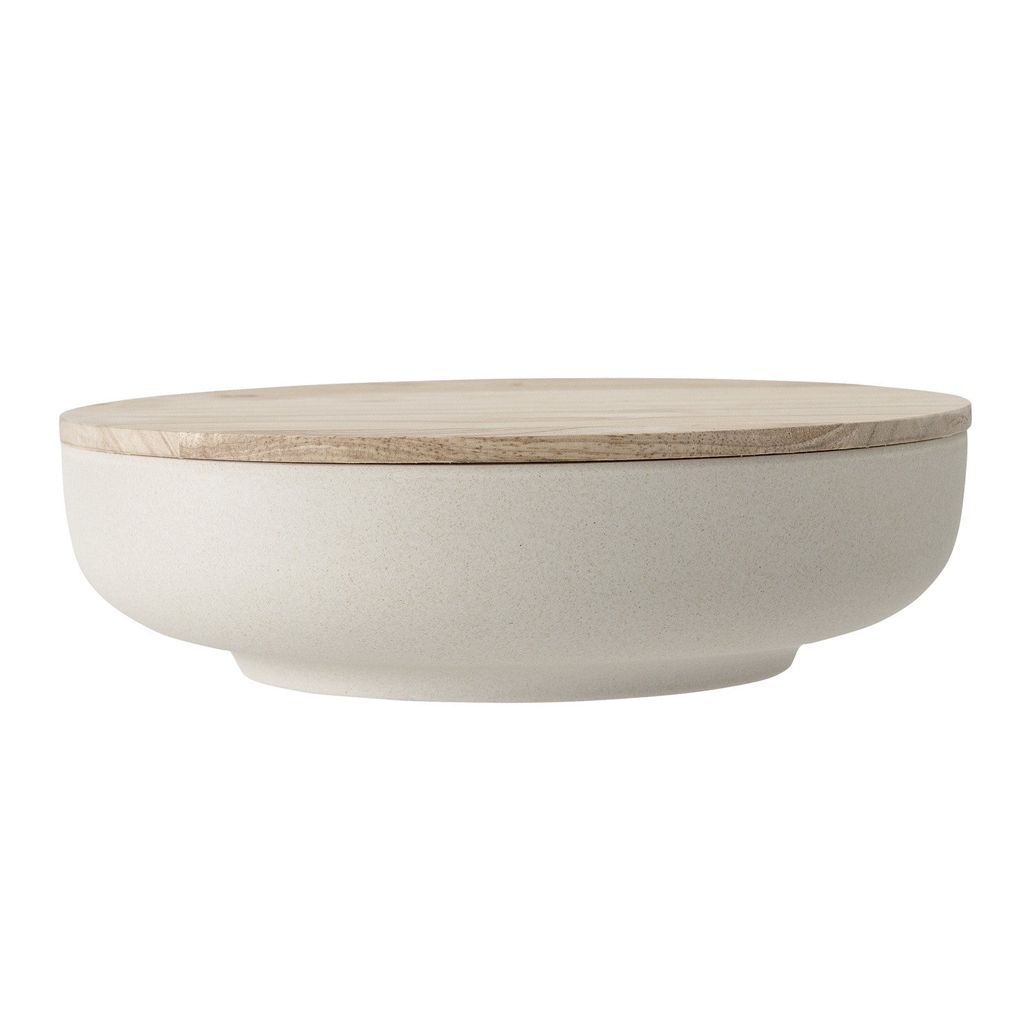 DIA255 BOWL WITH LID IN NATURE COLOUR Office Furniture| Al Rugaib Office Solutions