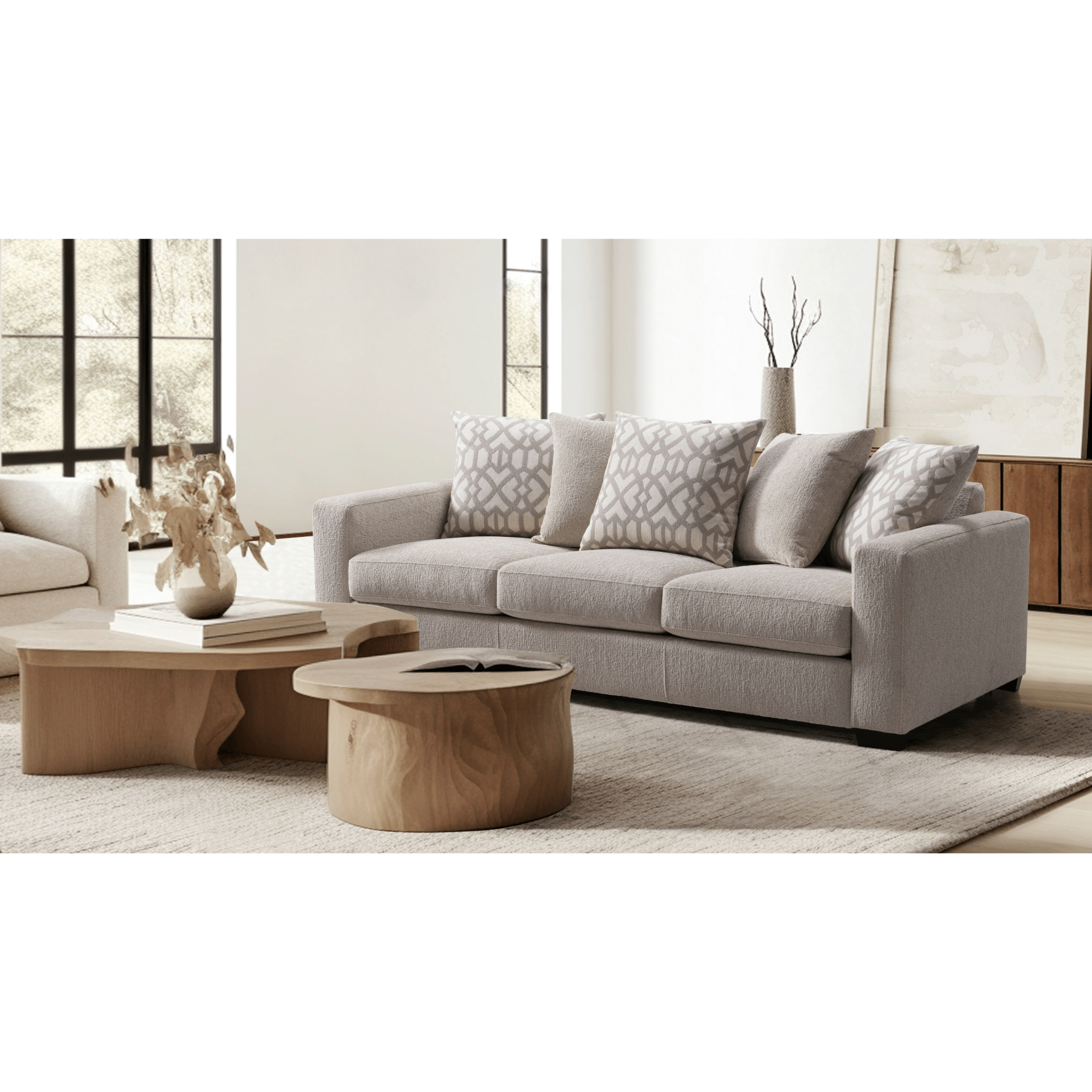 Diego Beige Sofa Set Living Room Sets| Roots Furniture