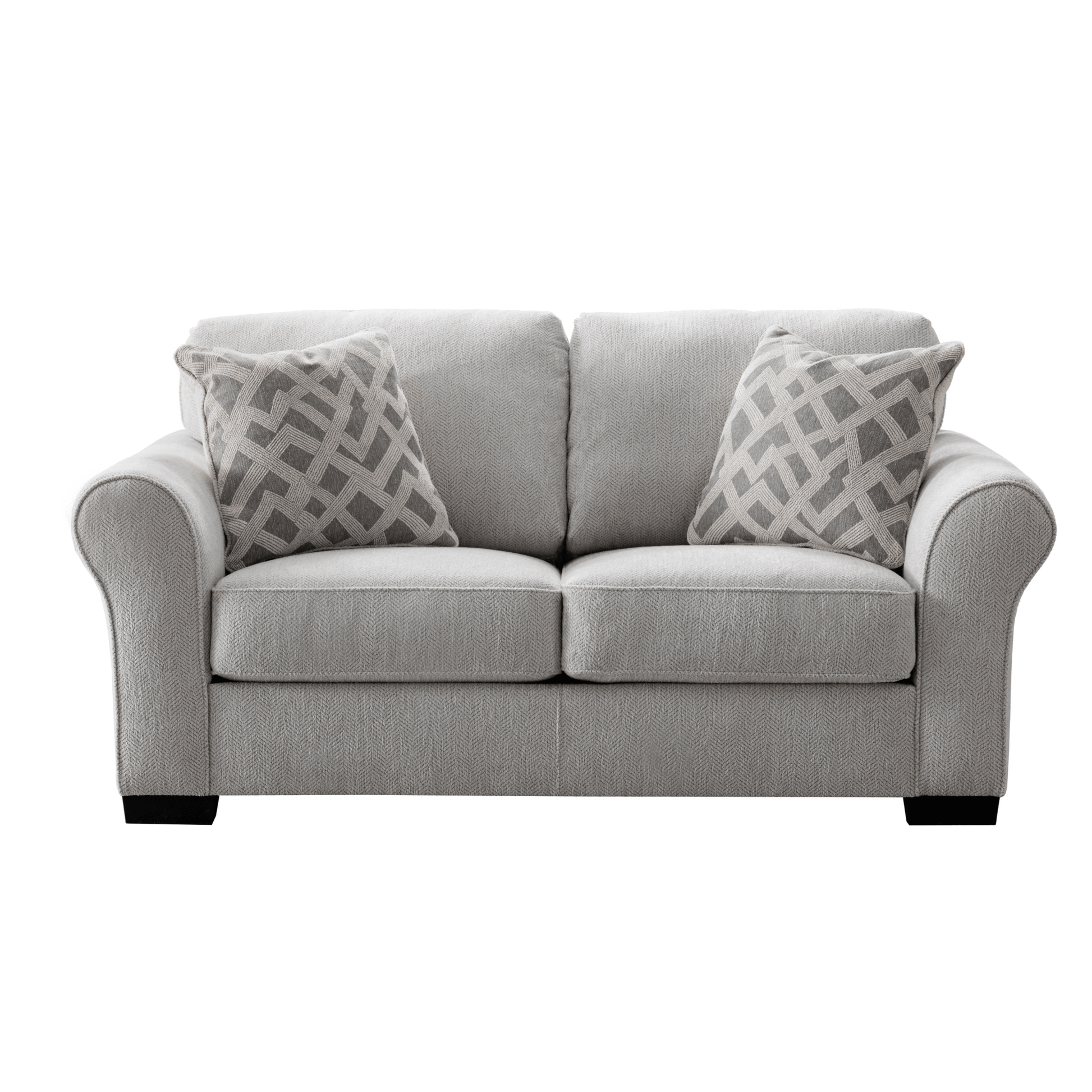 Dillon Grey Living Room Set + FREE RUG - Al Rugaib Furniture