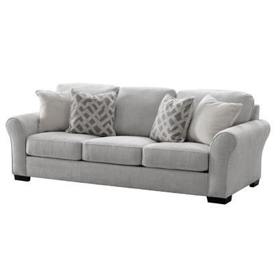 Dillon Grey Living Room Set ( Sofa + Loveseat) - Al Rugaib Furniture