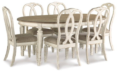 Dining Set w/ Server - Al Rugaib Furniture