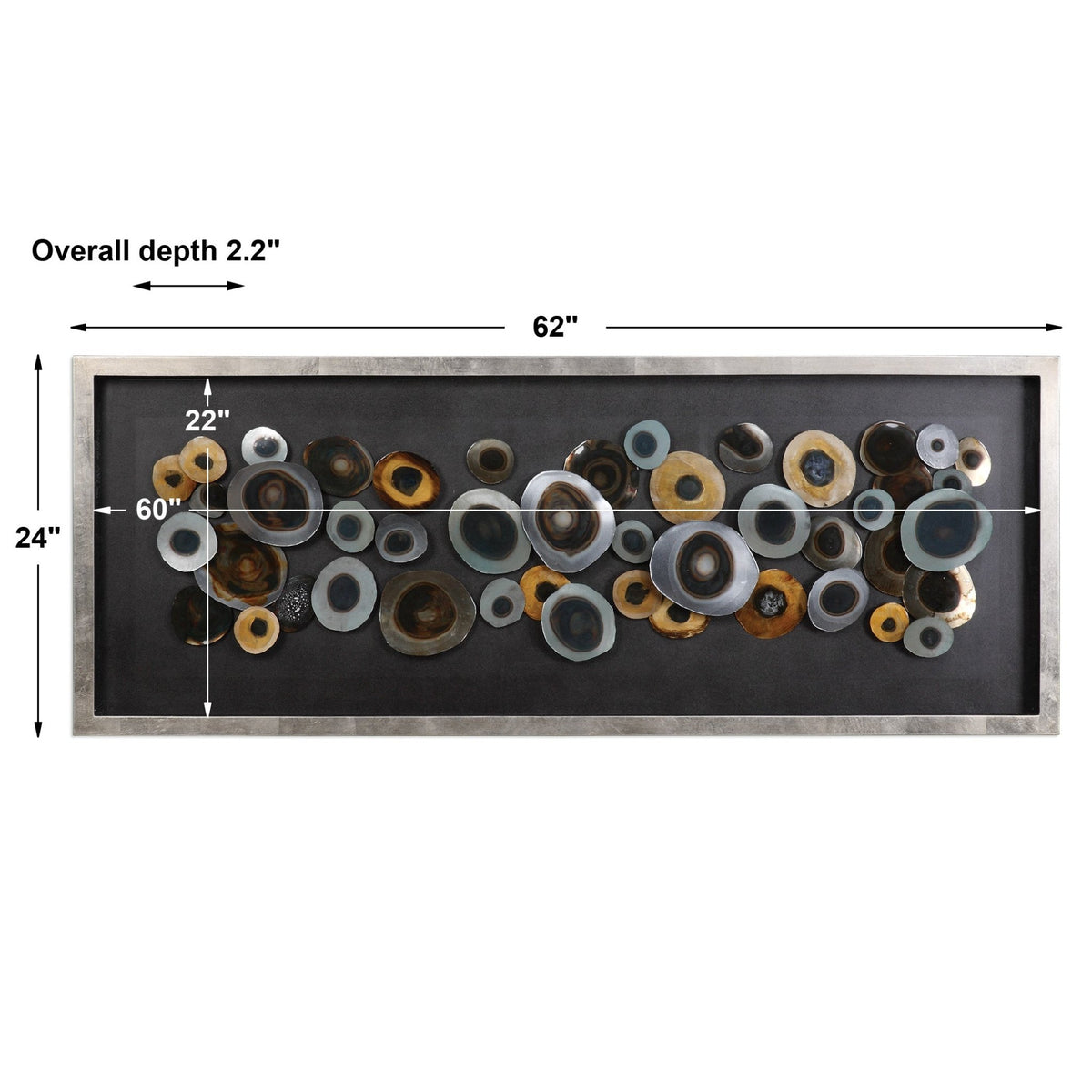 Discs Shadow Box Paintings & Pictures| Uttermost