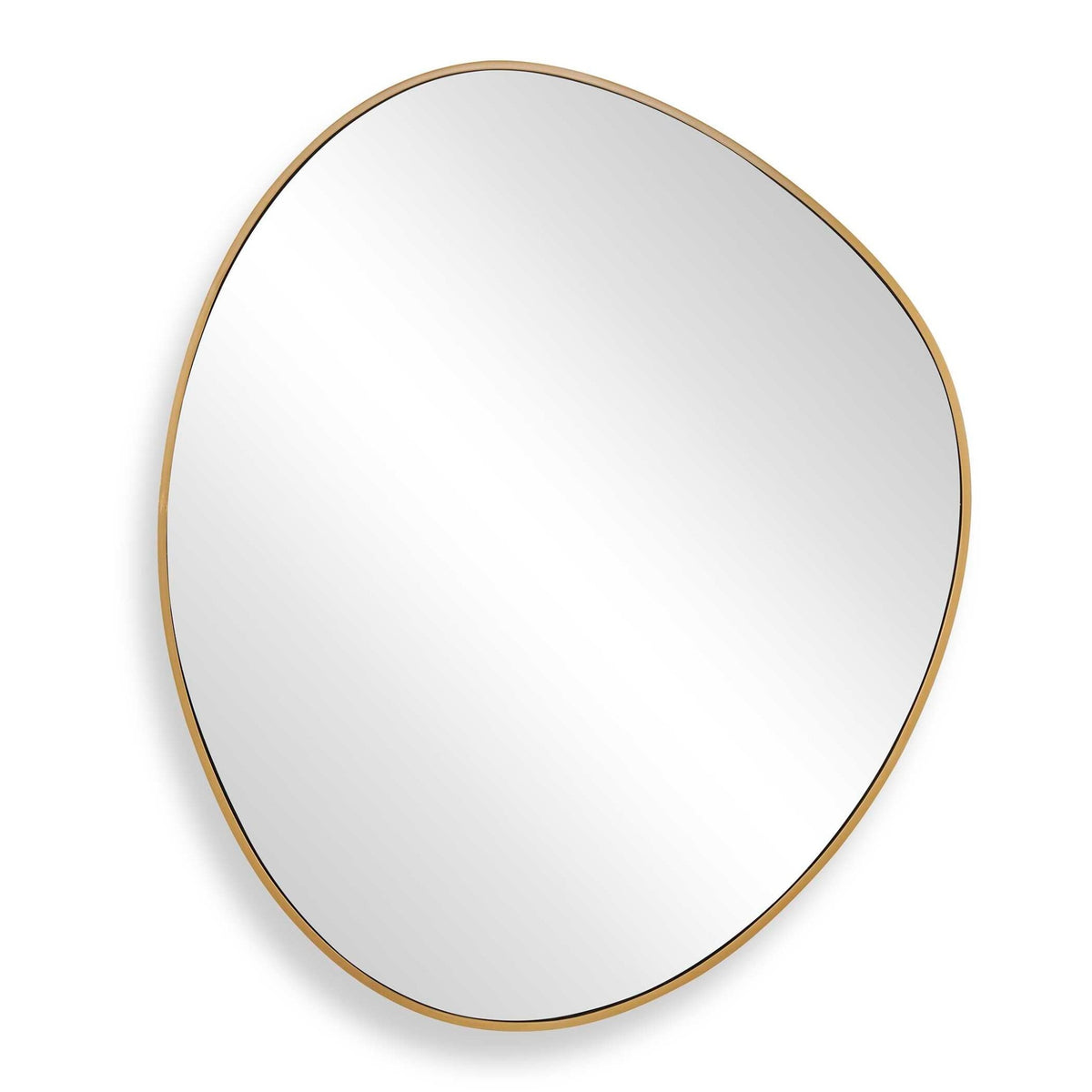 Distort Antique Brass Mirror Mirrors| Uttermost
