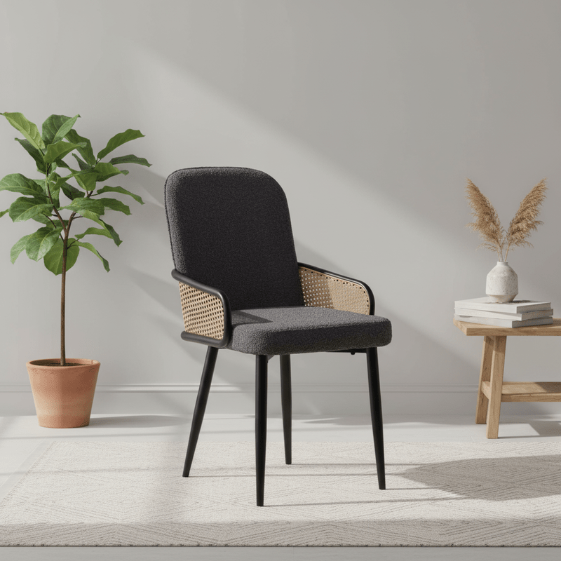 Divo Dining chair – bouclé Dining Chair| Otath