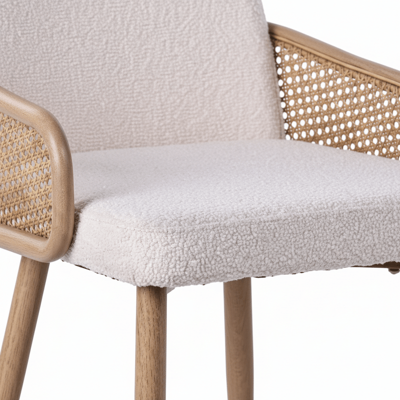 Divo Dining chair – bouclé Dining Chair| Otath
