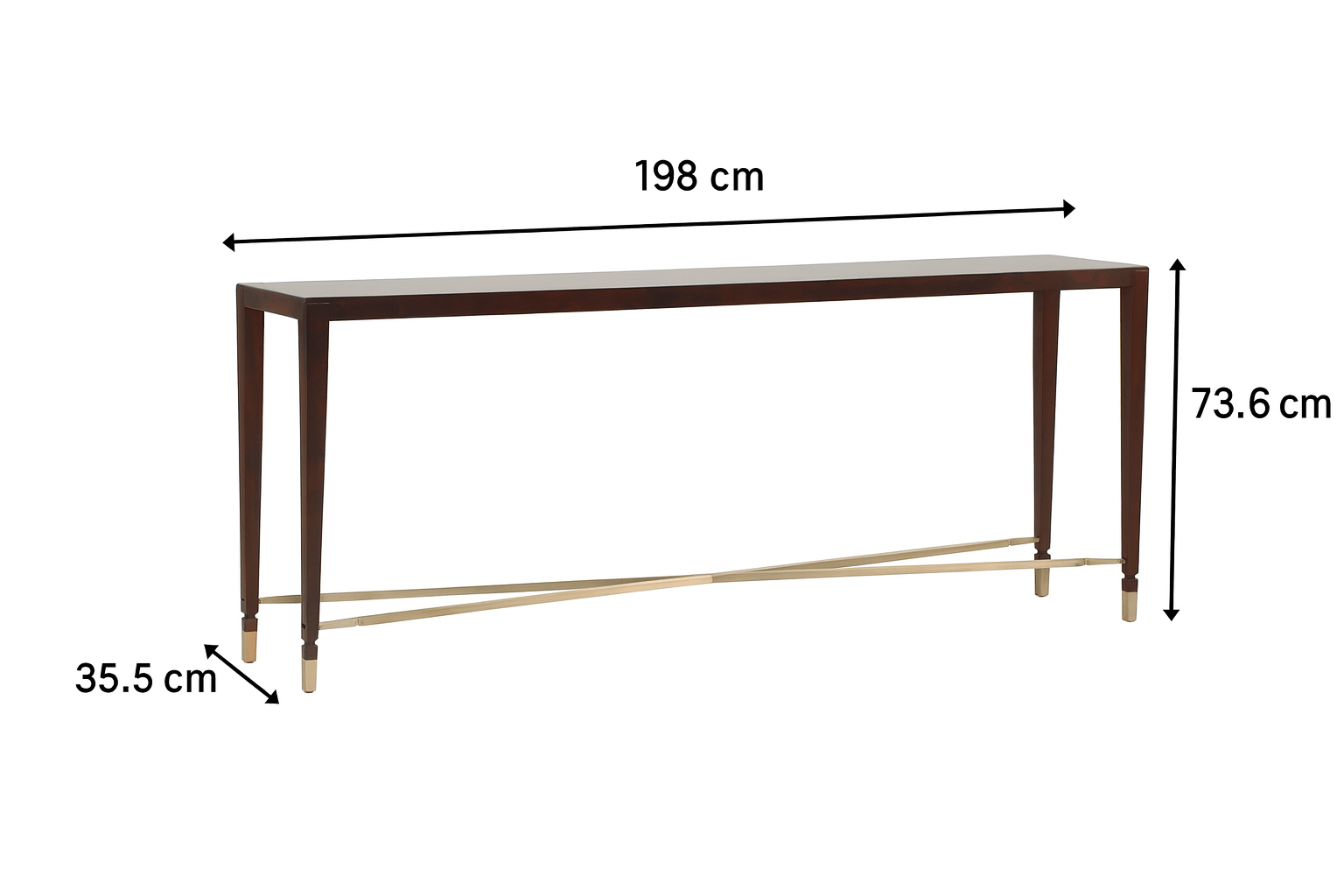 Diwan Large Console Table Sofa Tables| AlRugaib Furniture