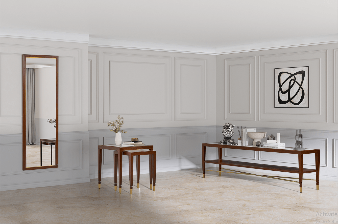 Diwan NESTING TABLE Coffee Tables| AlRugaib Furniture