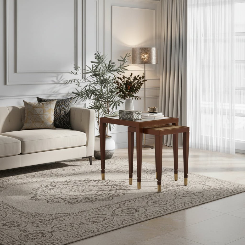 Diwan NESTING TABLE Coffee Tables| AlRugaib Furniture