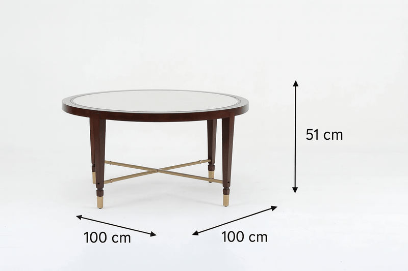 Diwan Round Coffee Table - Al Rugaib Furniture