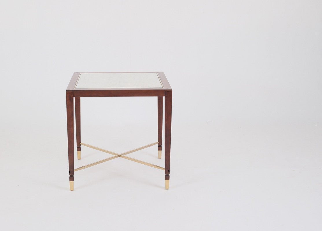 Diwan SILVER SQUARE SIDE TABLE End Tables| AlRugaib Furniture