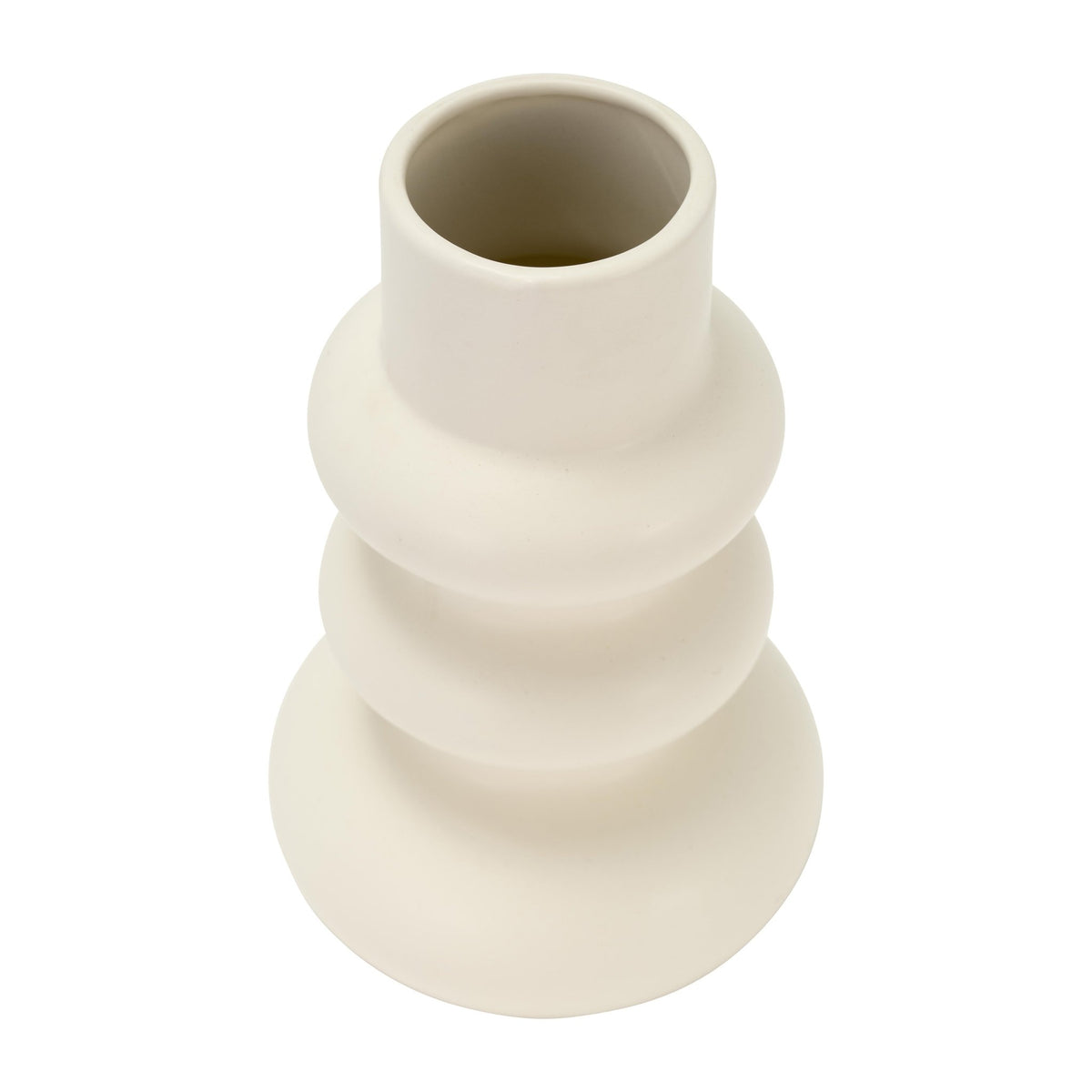 DOL, 10"H STACKED SPHERES, COTTON Vases and Jars| Sagebrook Home