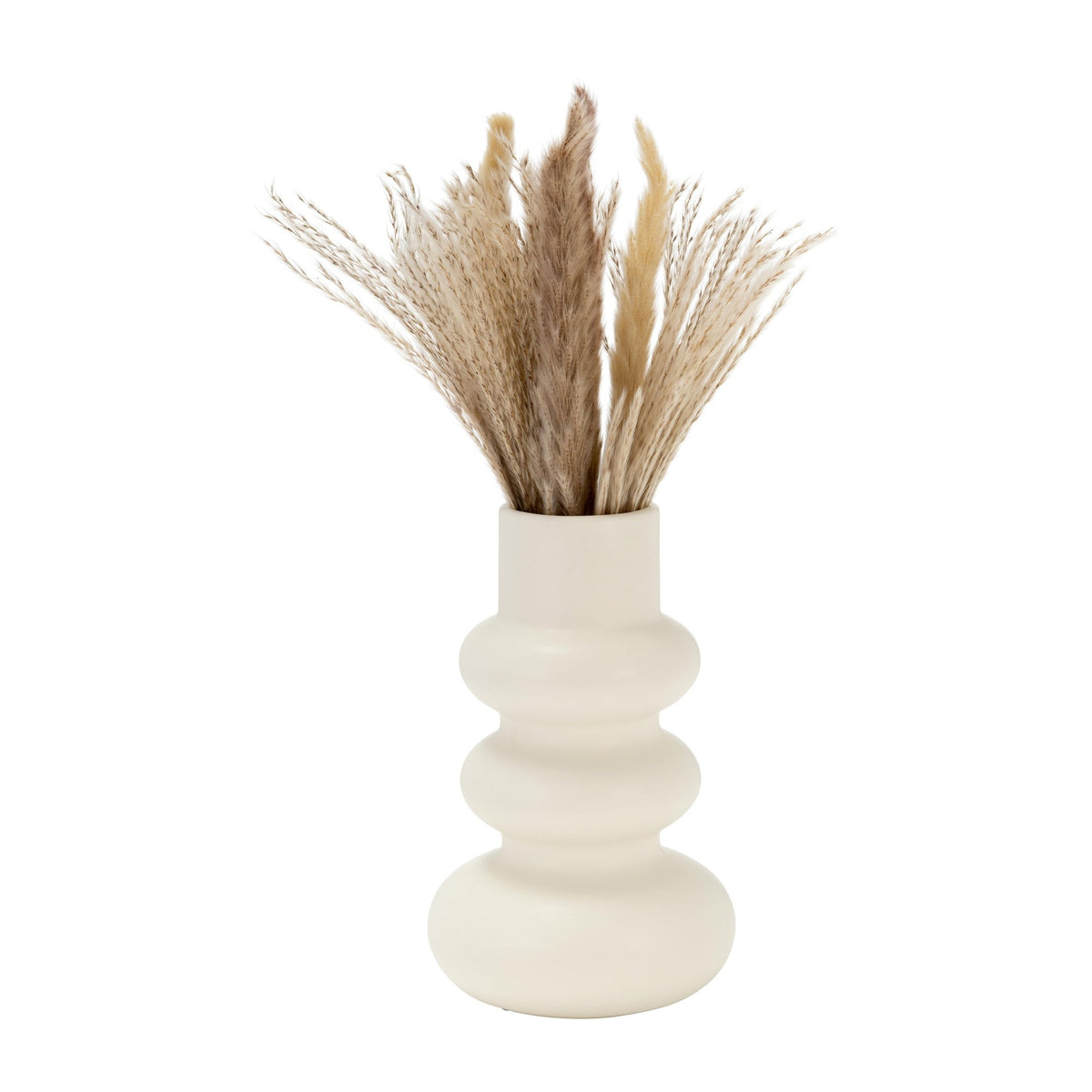 DOL, 10"H STACKED SPHERES, COTTON Vases and Jars| Sagebrook Home