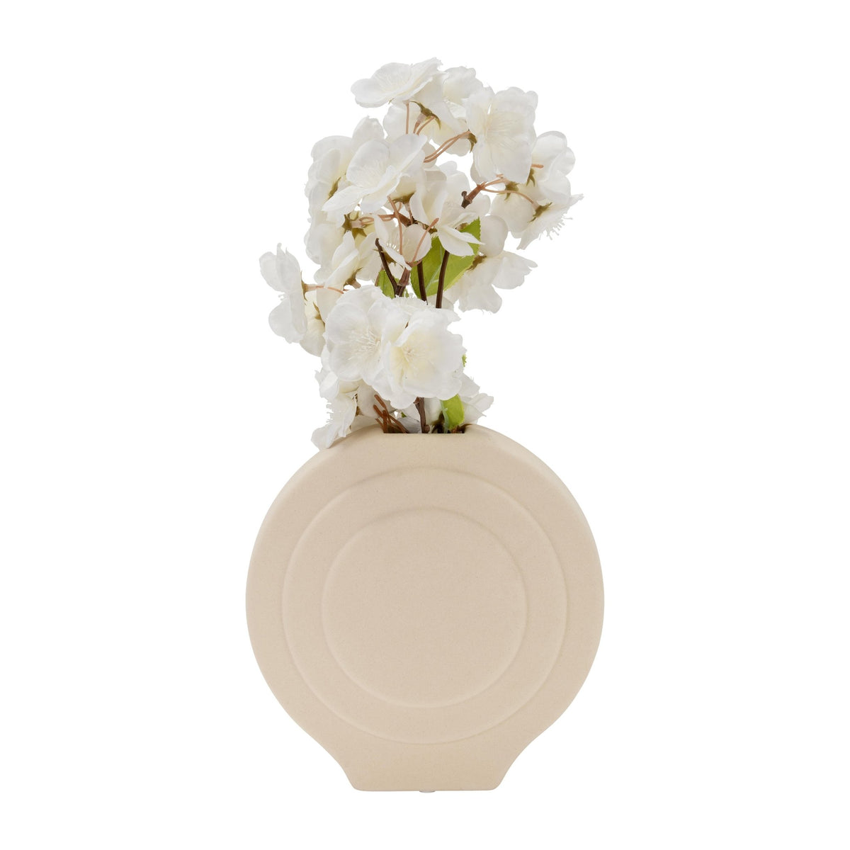 Dol, 7" Round Vase, Cotton Vases and Jars| Sagebrook Home