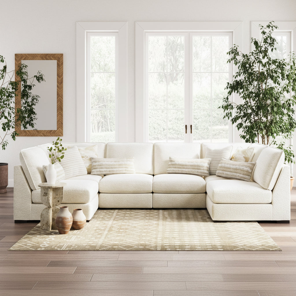 Donelson Creek 6-Piece Sectional Sectionals| Ashley Homestore