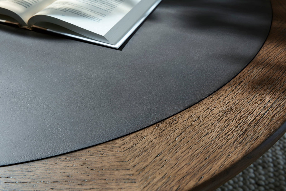 Dontayne Round Cocktail Table Coffee Tables| Ashley Homestore
