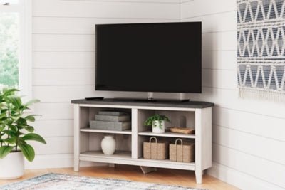 Dorrinson Corner TV Stand TV Units| Ashley Homestore