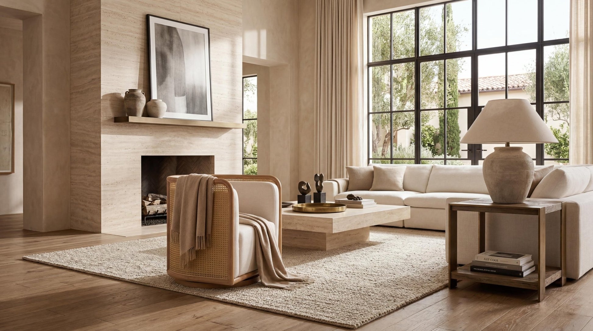 Dove White Rattan Swivel Accent Chair Chairs| Roots Furniture
