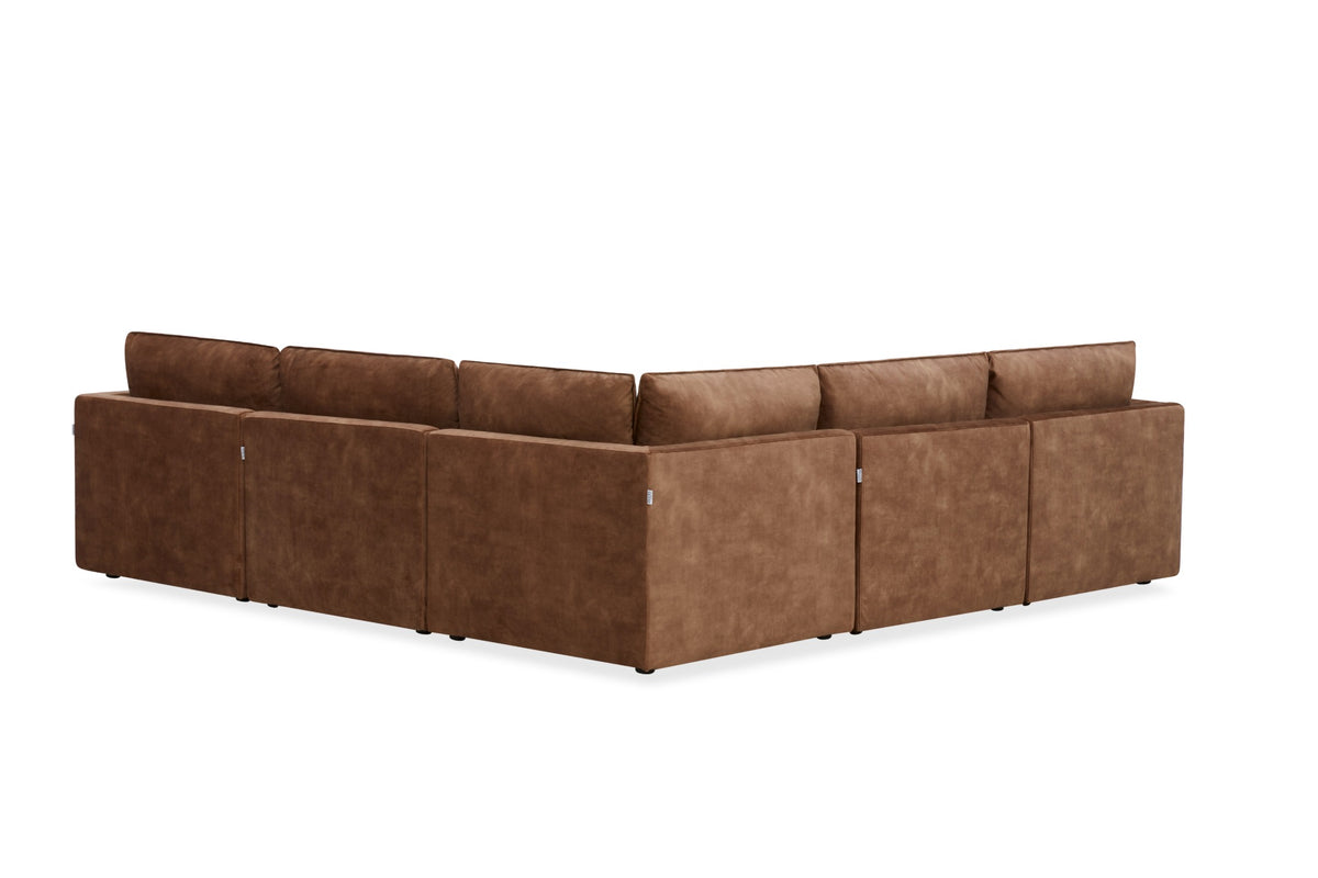 Bologna Brown Sectional