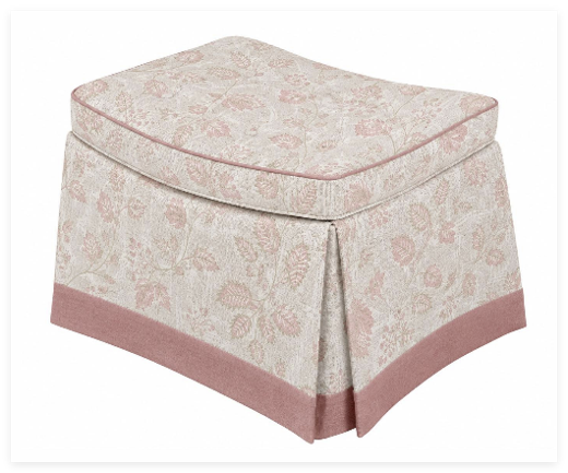 Alpine Retreat Pink Ottoman