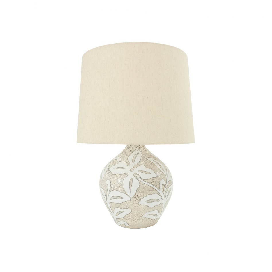 Brielle Natural Wood Table Lamp - 38cm
