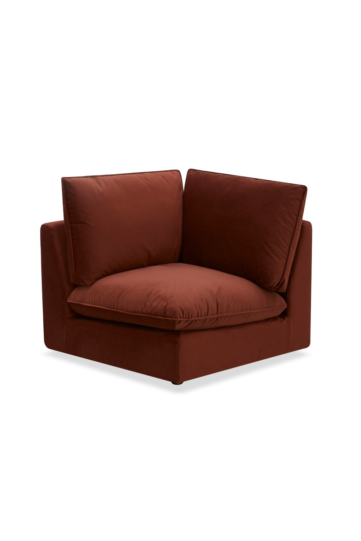 Bologna Mahogany Brown Corner
