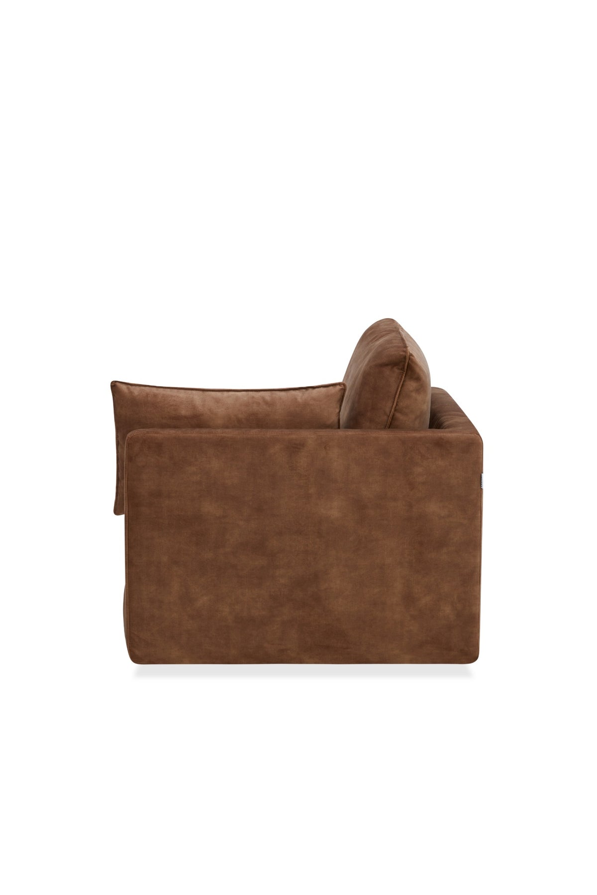 Bologna Brown 1.5 Seater With Right Arm