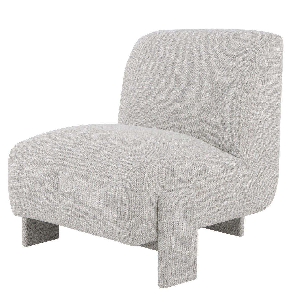 Meryl Grey Accent Chair (73cm) -Fabric - DB08-03